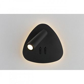 Бра 8*15,5*15 см 9W, K, Omnilux Omnilux 208 OML-20821-02, черный