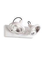 Светильник потолочный ideal lux Glim PL2 макс.2x50Вт GU10 200200.  см