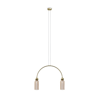 Подвесной светильник 70*10*362,5 см, 2*E14, Maytoni ANTIC MOD302PL-02CG золотой