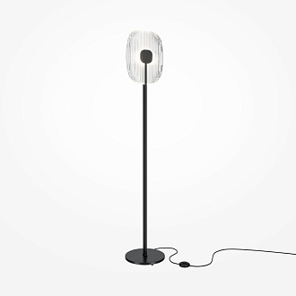 Торшер Maytoni Eclipse MOD152FL-L1BK 24*25*25 см, 1*LED*6W, Матовый Черный