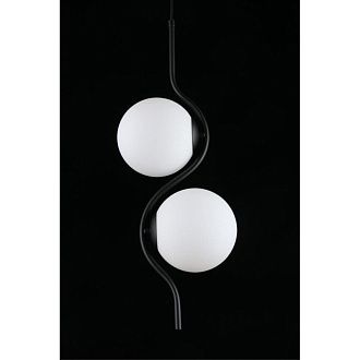 Подвесной светильник 22*80-160 см, 2*G9, 5W, Aployt Jagna APL.312.06.02, черный