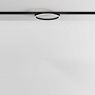 Трековый светильник40*8 см, *LED*24W, 3000K, Maytoni technical EXILITY TR227-2-24W3K-B, Черный