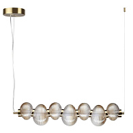 Подвесной светильник 77 см, 24W, 4000K, Odeon Light L-vision Bruco 5095/24L, бронза