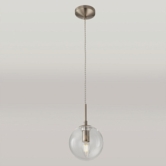 Светильник подвесной 15 см Citilux Томми CL102011, матовый хром