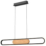 Подвесная люстра 100 см, 36W, Velante 450-083-01, черный-дерево