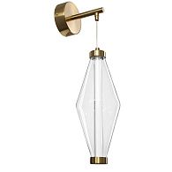 Бра 18*12*42-50 см, *LED*5W, 3000K, Citilux Tanna CL253310, Латунь