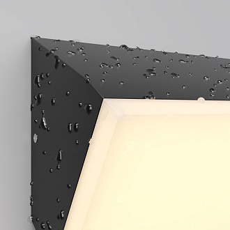 Светильник настенный 9*18*9 см, LED, 10W, 3000К, Maytoni Brick O436WL-L10GF3K серый