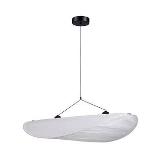Подвесной светильник 13*60 см, 1*LED, 19W, 3000K Divinare Fiamma 5866/06 SP-19, Черный