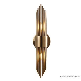 Бра Crystal Lux RUDOLFO AP2 BRASS Латунь