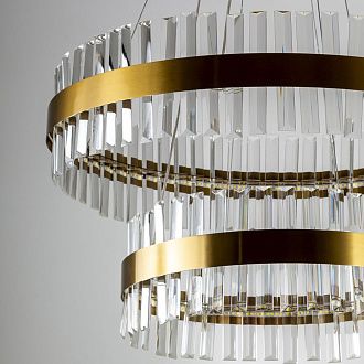 Подвесная люстра 60*60*120 см, LED 129W, 3000 / 6000K, Латунь MODELUX ML.009.600.400