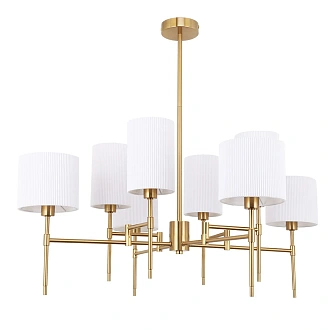 Люстра 81*81*51 см, 8*E14*40W, Arte Lamp Debora A4108LM-8PB, Полированная Медь