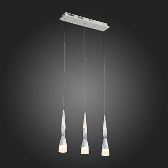 Светильник подвесной 50*10 см, 21W 3000K ST LUCE BOCHIE SL405.103.03 Хром