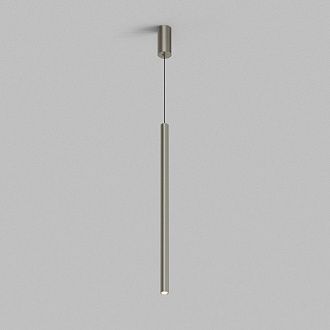 Подвесной светильник 60*2,5*70 см, 1*LED*6W, 3000K, Denkirs ШАЙН ГЛИНГОР | SHINE GLINGOR DK4305-DN, темный никель