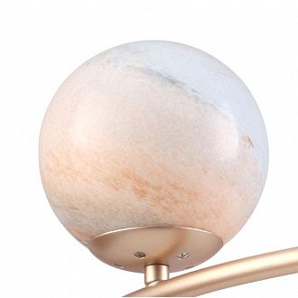 Потолочная люстра Lumion Misty 4466/8C, диаметр 77 см, золото