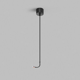 Подвод питания **500 см, **W, K, Denkirs SMART SLIM BASE | СМАРТ СЛИМ БЕЙС TR2426-BK, черный