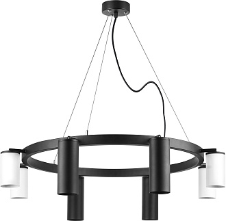 Светильник 103 см, Lightstar Rullo LR018874364, черный-белый