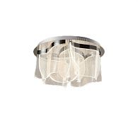 Потолочная люстра 70 см, 50W, 3000K, Aployt Annetta APL.864.17.50, хром