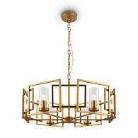 Подвесная люстра Maytoni Bowi H009PL-06G, золото, диаметр 65.6 см