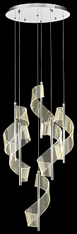 Светильник подвесной Wertmark Hilda WE452.06.103, 60*60 см, хром