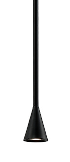 Светильник подвесной 8 см, Crystal Lux ENERO SP1 BLACK черный
