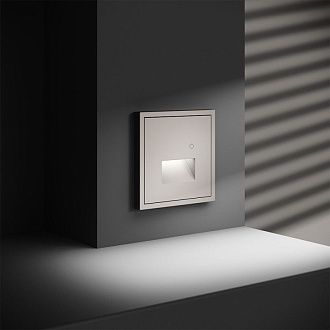 Подсветка светодиодная встраиваемая Voltum S70 с датчиком, кашемир пластик Soft touch VLS070703