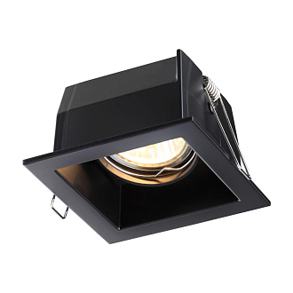 Светильник 9 см, Novotech Spot Bell 370842, черный, вр 8*8 см