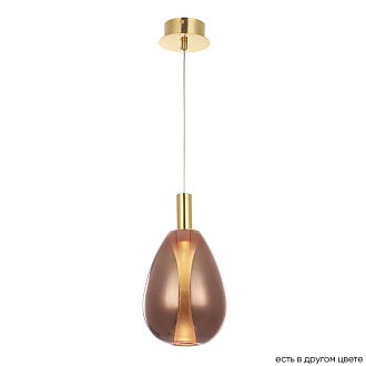 Светильник 15 см, 4W, 3000K, Crystal Lux GAUDI SP4W LED COPPER, золото-медь