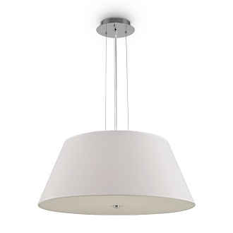 Подвесной светильник Maytoni Bergamo MOD613PL-03CH, диаметр 55 см, хром, белый абажур