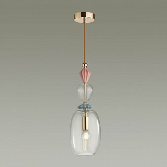 Подвесной светильник диаметр 14 см Odeon Light Bizet 4855/1B Золото
