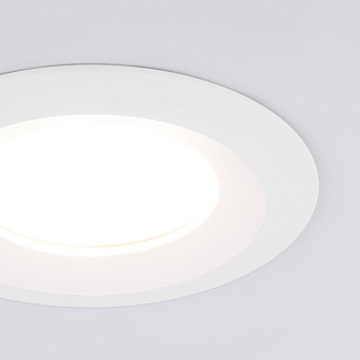 Встраиваемый точечный светильник 110 MR16 белый Elektrostandard, вр 6,5 см