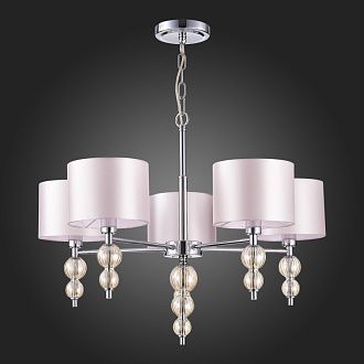 Люстра подвесная 58 см,  EVOLUCE RAMER SLE105703-05 Хром