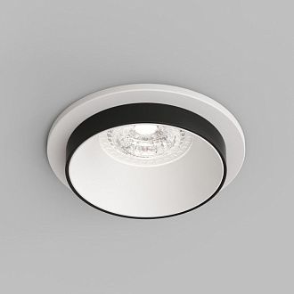 Светильник встраиваемый 9*9*4,3 см, вр 6,5 см, 1*GU10*50W, Denkirs Lemvik DK2401-BK, черный