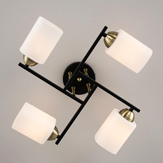 Люстра 46 см Citilux Генри CL130245 черный/бронза