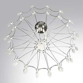 Светильник 81 см, 51W, 4000K, ODEON LIGHT FLAMENCO 6699/51L, хром