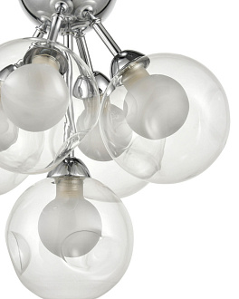 Подвесная люстра Vele Luce Dandelion VL1173L05, хром, диаметр 32см