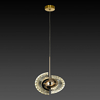 Подвесной светильник Lussole LSP-8478, 18*25 см, блестящее золото