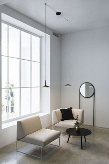 Светильник подвесной LED Mantra Orion 7306, 16W LED, 3000K, черный-латунь