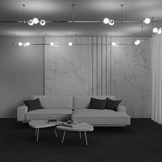 Трековый светильник 12,4*10*-10 см, *LED*5W, 3000K, Maytoni Technical Luna TR229-1-5W3K-PT, Платина