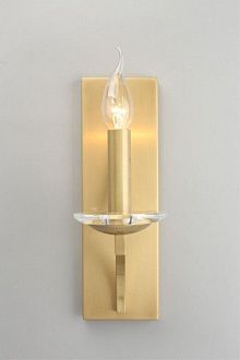 Бра 20*10*32 см, 1*E14, 40W, Aployt Wikta APL.805.01.01, латунный