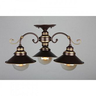Люстра 61*61*35 см, 3*E27, 60W, Omnilux Omnilux 504 OML-50407-03, коричневый