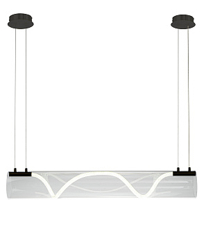 Люстра 1000*150-1200, LED, 32W 4000K NewRgy LED 17171-L1000 BK BLACK, Черный