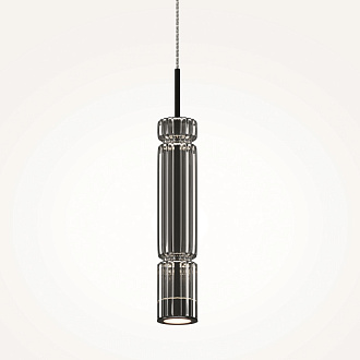 Подвесной светильник 8*8*365 см, LED, 12W, 3000К, Maytoni Ordo MOD272PL-L12B3K1 черный
