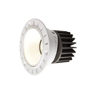 Светильник встраиваемый 6,8*7,1 см, вр 7,5 см, LED*12W, 4000K, Crystal Lux CLT 083 CLT 083C1 WH 4000K, Белый