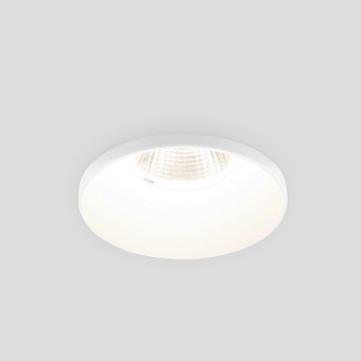 Встраиваемый точечный LED светильник 25026/LED 7W 4200K WH белый Elektrostandard, вр 5,4 см ДЛЯ ГКЛ