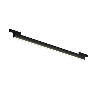 Трековый светильник 45*1*1,8 см, LED 12W 3000K Maytoni Technical Accessories for tracks Levity Basis TR192-1-12W3K-B черный