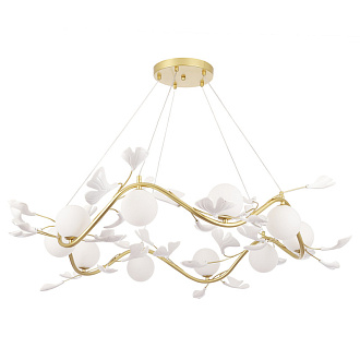 Светильник 113 см, Crystal Lux COLIBRI SP10 GOLD, золото