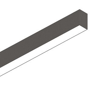 Светильник потолочный ideal lux Fluo Wide 1200 3000К 27Вт LED Черный 191997.  см