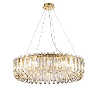 NW052-ф800*H200(1200) H GOLD Люстра NW 12*15W (180W)*G9, Ø800 x H200 (1200), NewRgy H GOLD (Золото)