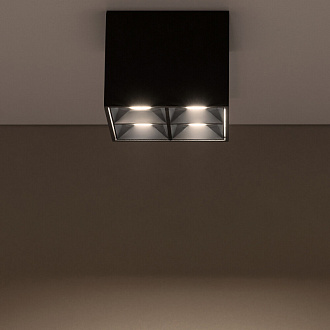 Накладной светильник 8,2*6,6 см, LED, 16W, Nowodvorski Midi Led 10057, черный