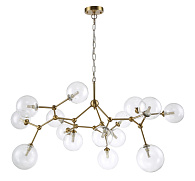 Светильник подвесной 108 см, Crystal Lux MAXIMO SP15 BRONZE Бронза